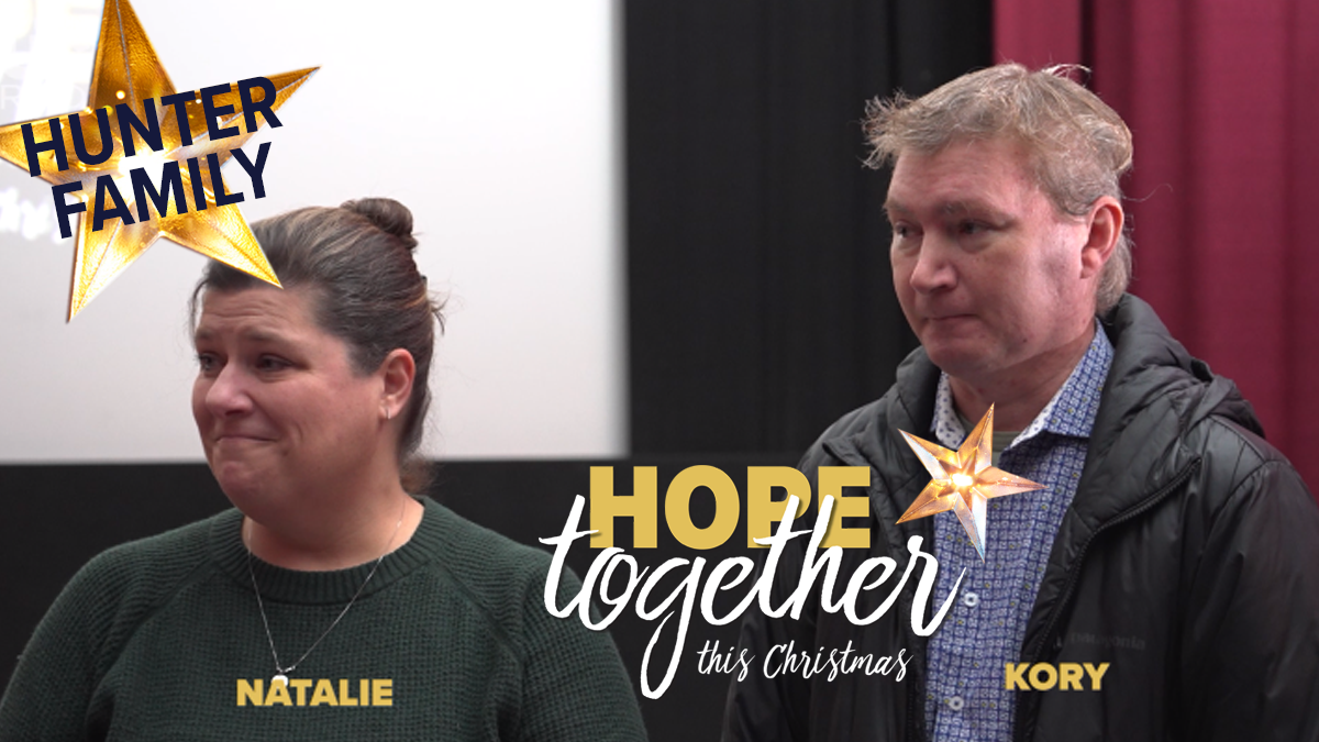 Hunter Family Hope Together this Christmas reveal