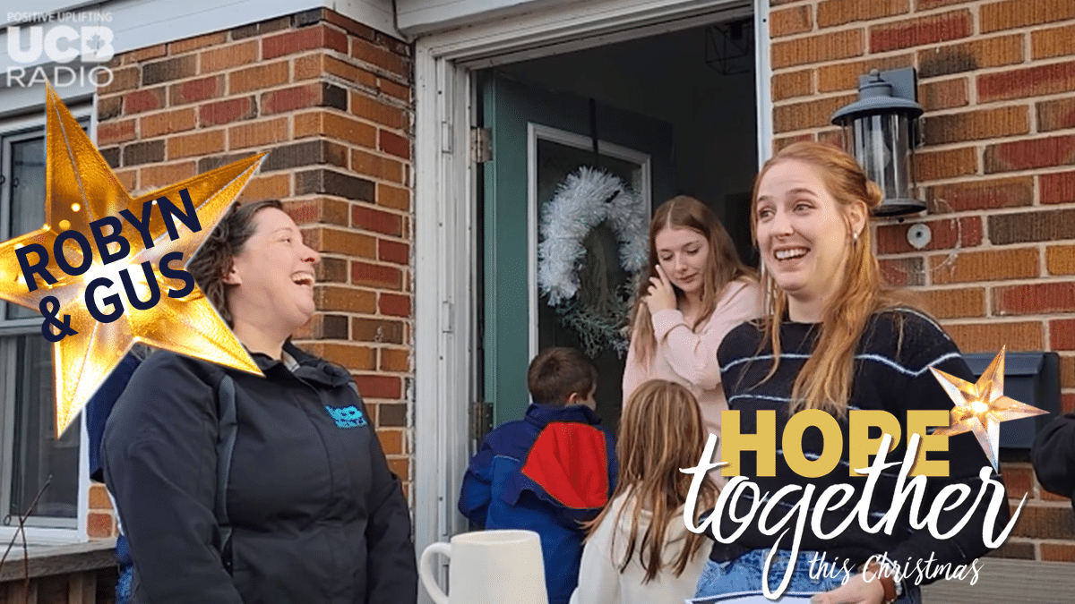 Robyn and gus family reveal hope together this christmas